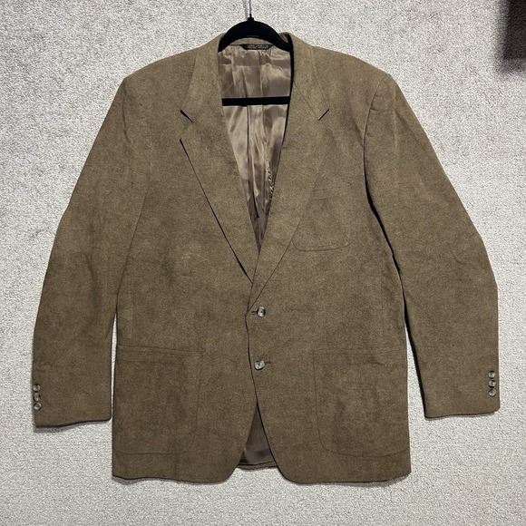 Kingsridge Other - Vintage Kingsridge Suede Blazer Sport Coat Suit Jacket Tan See Measurements Men